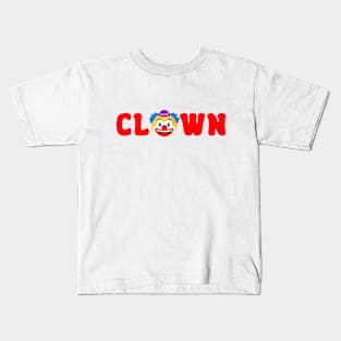 Clown Red Kids T-Shirt